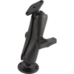 FIXATION RAM BRAS ARTICULEE AVEC BASE RONDE ET LOSANGE AMPS