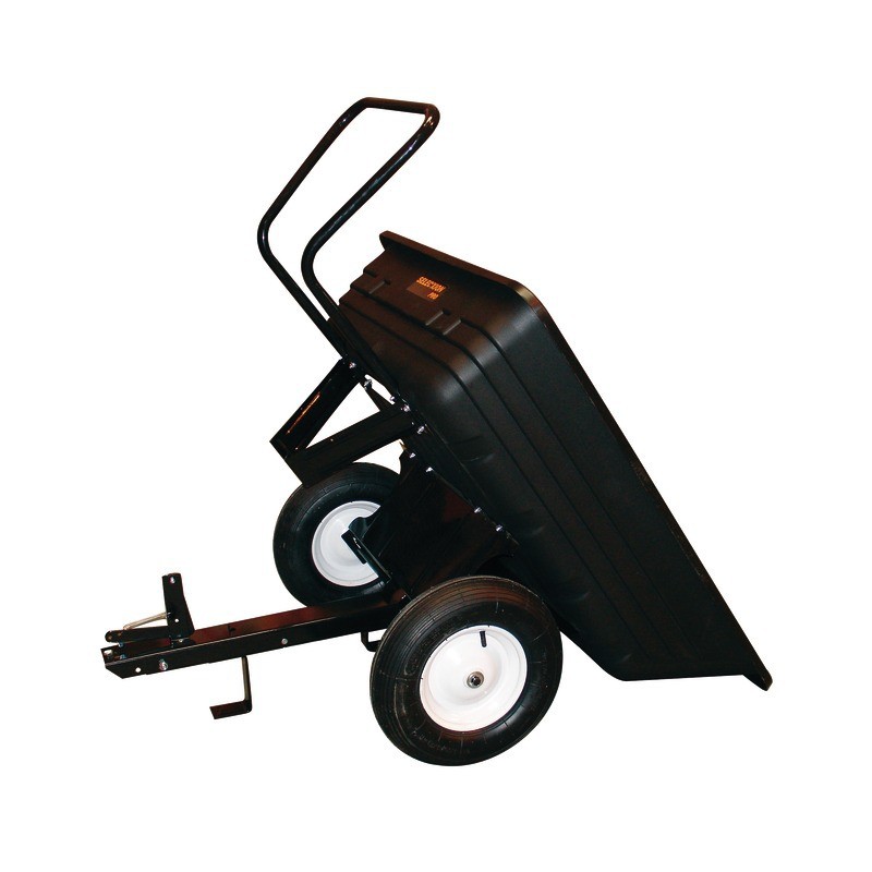 REMORQUE BASCULANTE CAISSE POLYETHYLENE 250KG