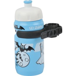 BIDON ZEFAL LITTLE 350ML BLEU + CLIP TUBE Ø25/45MM