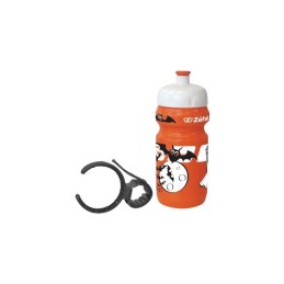 BIDON ZEFAL LITTLE 350ML ORANGE + CLIP TUBE Ø25/45MM