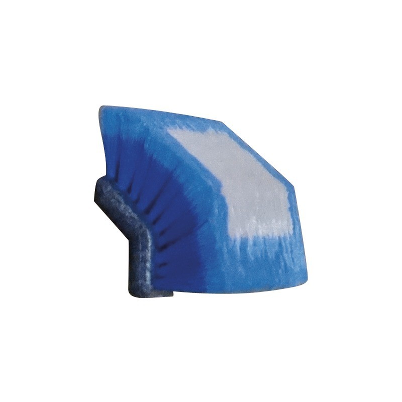 BROSSE GRAND ANGLE 25X14 BLEUE EXTRA SOUPLE FROIDE