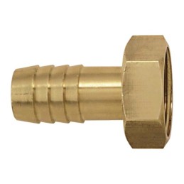 EMBOUT FEMELLE TETE HEXAGONALE LAITON 20X27 TUYAU 19 BLISTER