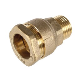 RACCORD LAITON MALE 26X34 TUYAU 32 MM A SERRAGE EXTERIEUR BLISTER