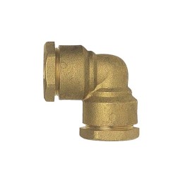COUDE LAITON TUYAU 25 MM A SERRAGE EXTERIEUR BLISTER