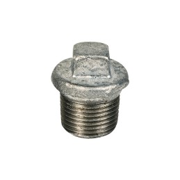 BOUCHON FONTE MALE AVEC BUTEE 1/2" BLISTER