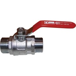 VANNE 1/4 TOUR CHAUFFAGE MALE - MALE 26X34