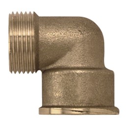 COUDE LAITON FILETE MALE - FEMELLE 20X27