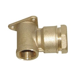 APPLIQUE LAITON 20X27 TUYAU 25 MM A SERRAGE EXTERIEUR