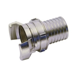 DEMI RACCORD CANNELE AVEC VERROU TUYAU 35 TYPE D40