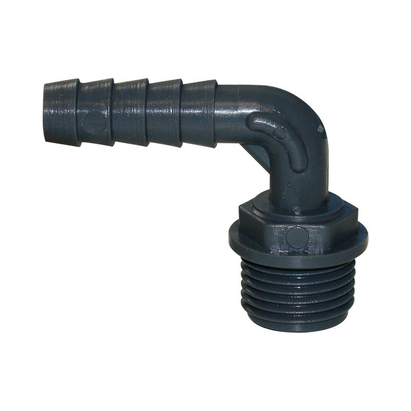 COUDE CANNELE MALE 1"X30