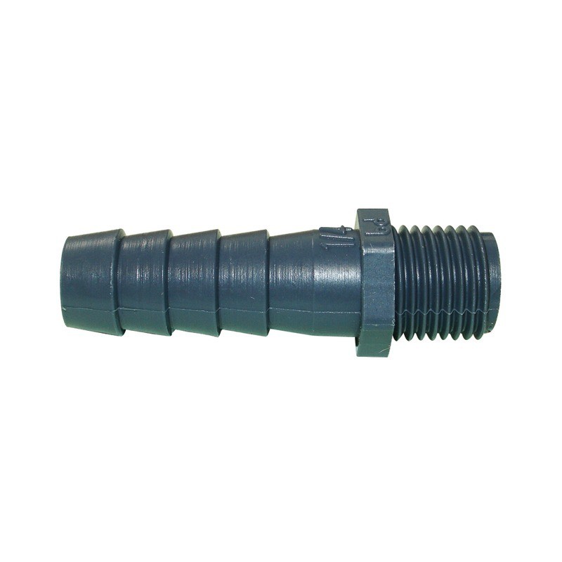 Raccord mâle diamètre 10 mm fil.3/4