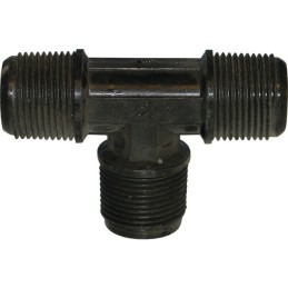 RACCORD EN T FILETE MALE G 1/2" MALE - MALE - MALE