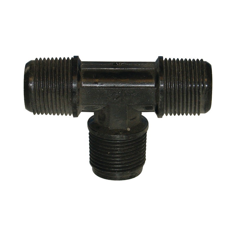 RACCORD EN T FILETE MALE G 1/2" MALE - MALE - MALE