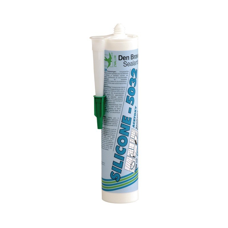 MASTIC SILICONE 5032 BLANC CARTOUCHE 300ML