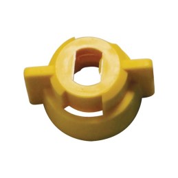 ECROU 1/4T POUR BUSE ADI,API,AXI JAUNE (8)