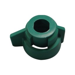 ECROU 1/4T POUR BUSE APE,EXA,AVI  VERT (8)