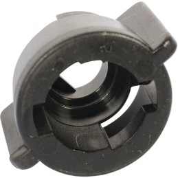 ECROU 1/4T NOIR 8MM STD BLISTER DE 8