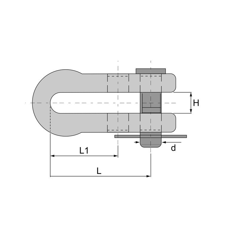 MANILLE DE STABILISATEUR 2 TROUS 14 MM BLISTER DE 2