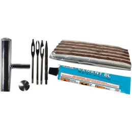 TRESSE LONGUE SEALFIX + ACCESSOIRES  REPARATION PNEU BLISTER