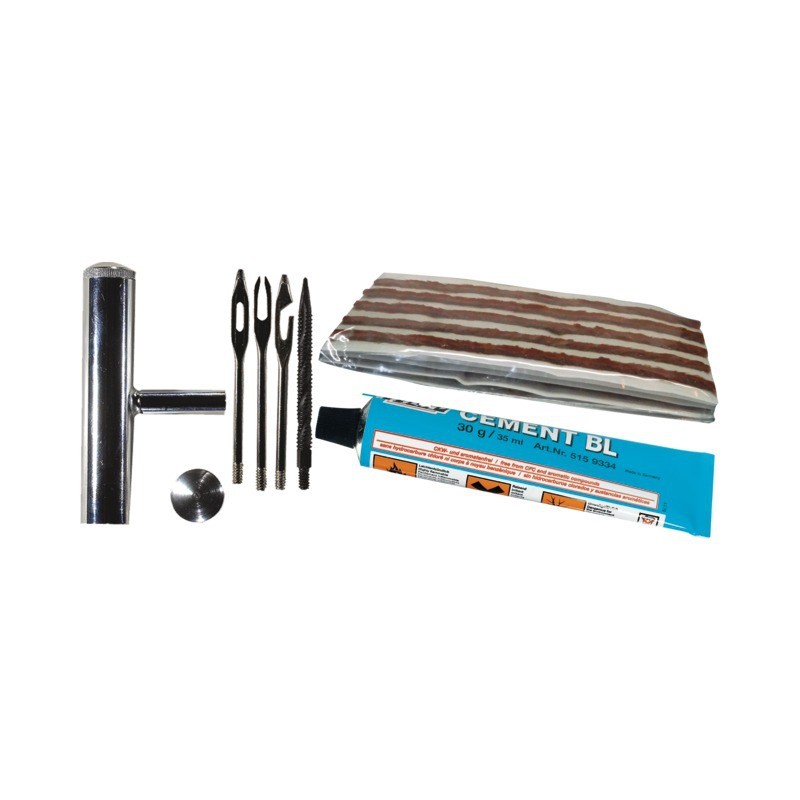 TRESSE LONGUE SEALFIX + ACCESSOIRES  REPARATION PNEU BLISTER