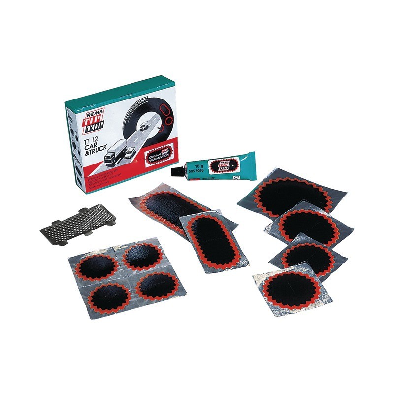 ASSORTIMENT RUSTINE DE REPARATION TT12 VL BLISTER