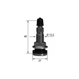 VALVE TUBELESS AIR ET EAU TR618A 48 MM BLISTER