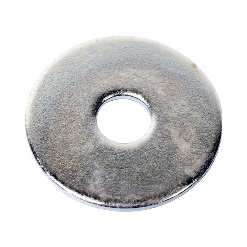 Rondelle extra large zingué diamètre 5 mm (boite de 50)
