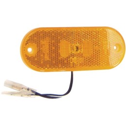 FEU DE GABARIT 12V ORANGE 110X45 PRECABLE (BLISTER)