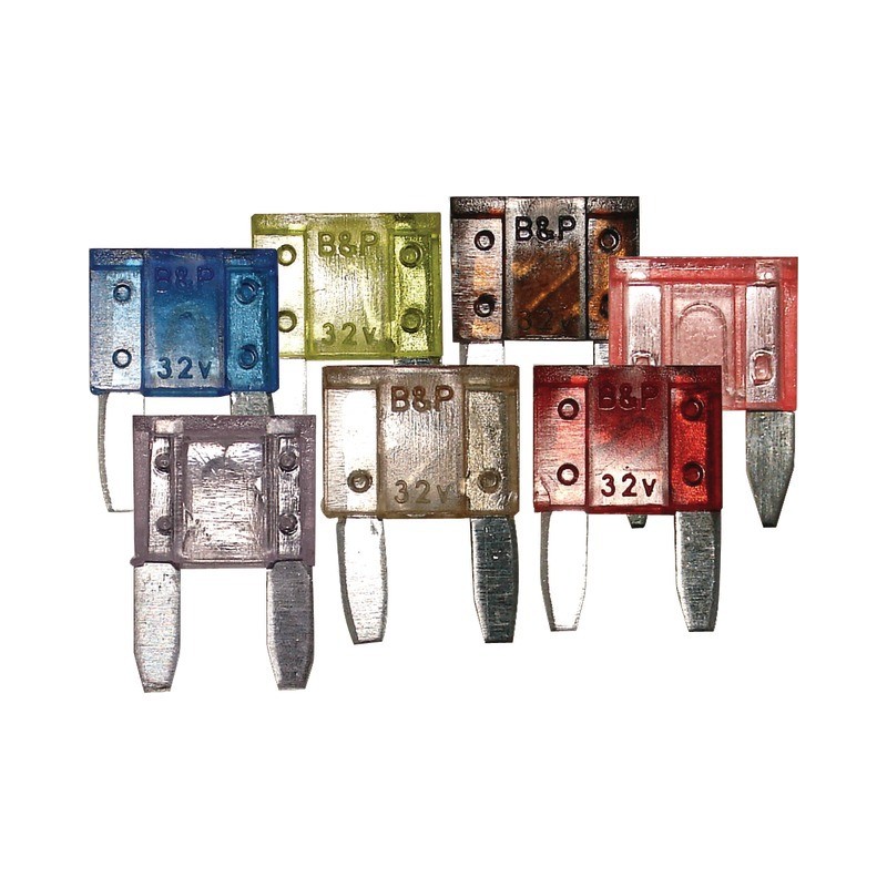 MICRO FUSIBLES ENFICHABLES ASSORTIS BOX DE 10