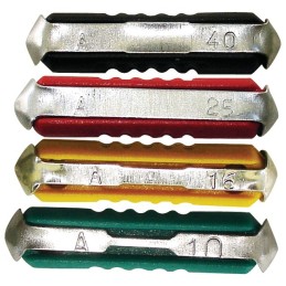 FUSIBLES ASSORTIS STEATI 10A40 AMP(BOX DE 10)