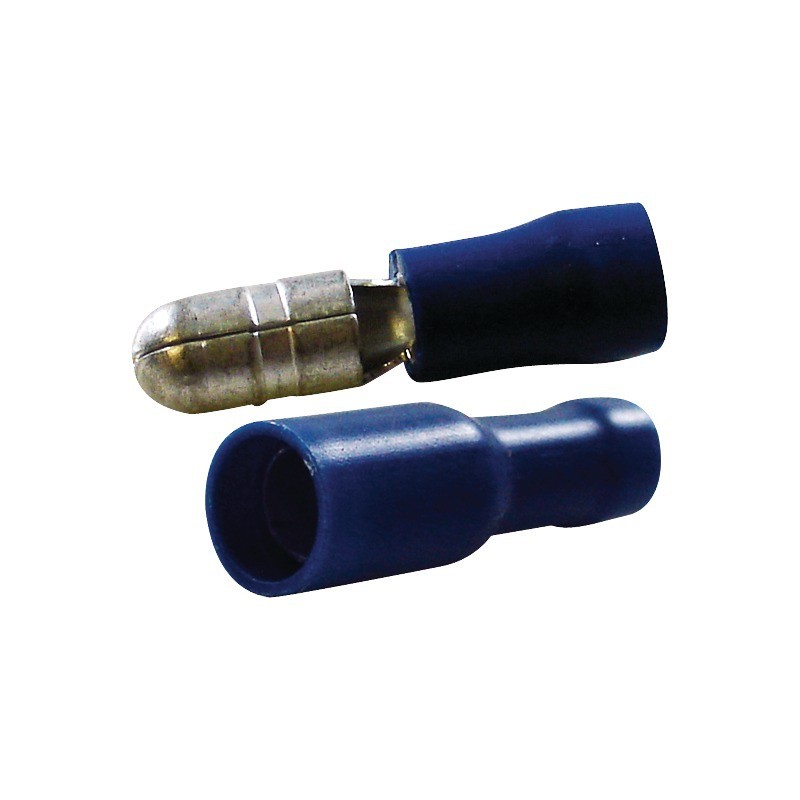 COSSE RONDE MALE FEMELLE BLEU BLISTER DE 18