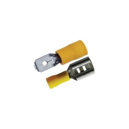 COSSES PLATES ASSORTIES     JAUNE (BOX DE 18)