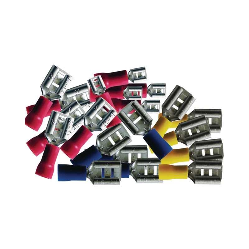 COSSE PLATE FEMELLE ISOLEE (ASSORT DE 20)