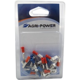 COSSE PLATE DOUBLE M/F (ASSORTIMENTX20)