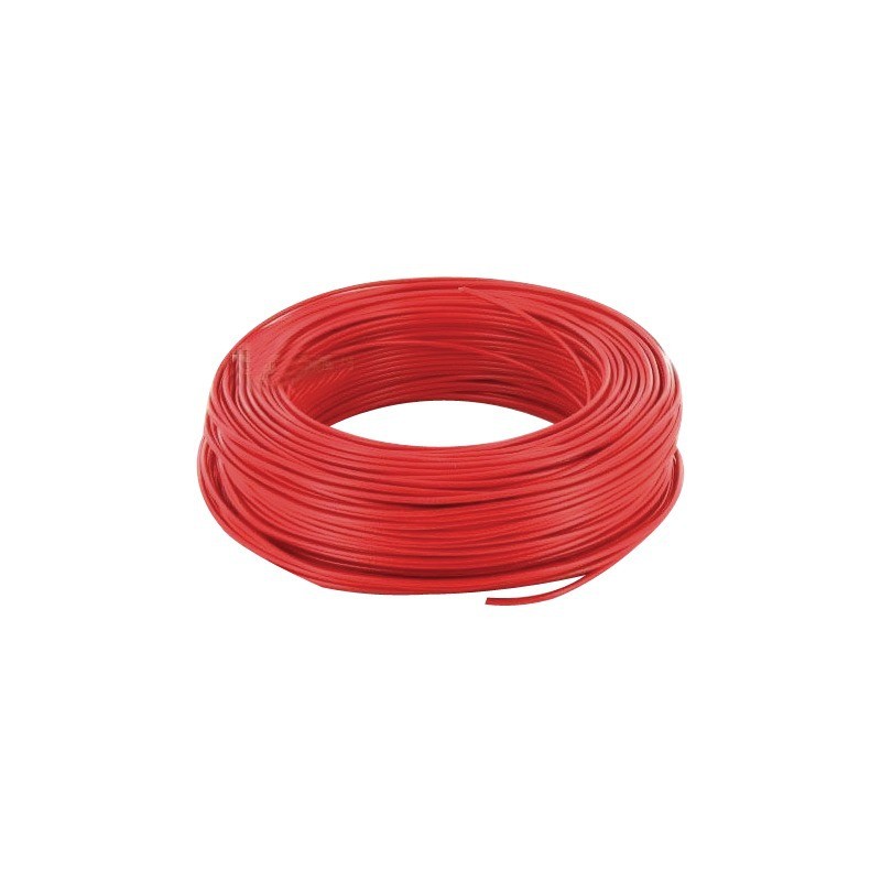 FIL ÉLECTRIQUE (10m) 2.5mm² ROUGE