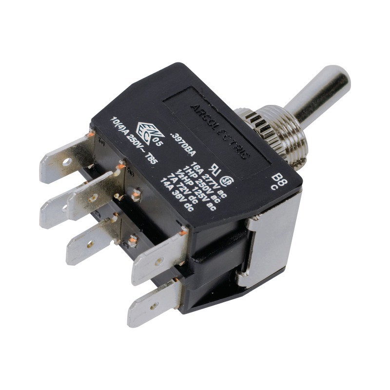 INTERRUPTEUR A LEVIER BIPOLAIRE ON OFF ON