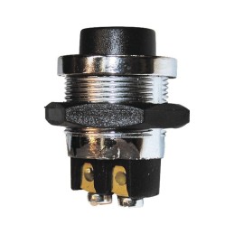 INTERRUPTEUR METAL POUSSOIR 12V25A/24V12A