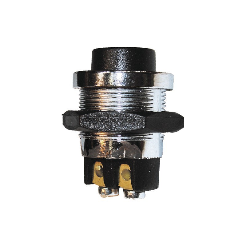 INTERRUPTEUR METAL POUSSOIR 12V25A/24V12A