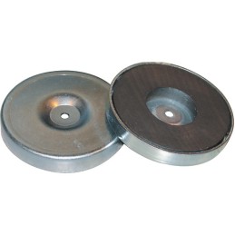 PLOT MAGNETIQUE ROND 80 MM BLISTER DE 2