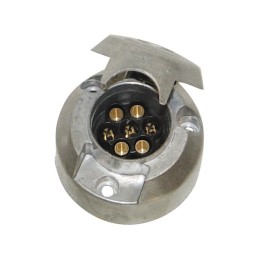 SOCLE 7 PLOTS FEMELLE ALU               (BOX)