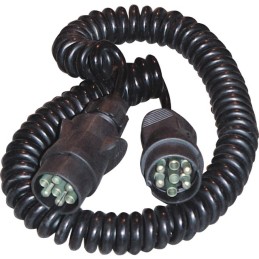 RALLONGE SPIRALE MALE MALE 7 PLOTS 5 FILS CONDUCTEURS BLISTER