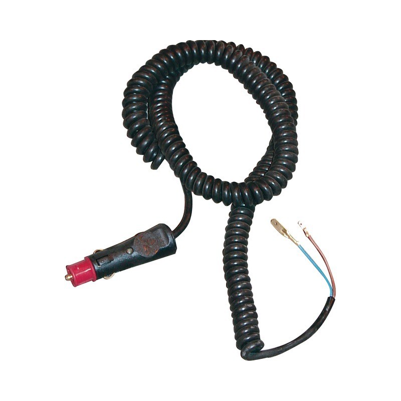 CORDON SPIRALE 6M FICHE MALE BLISTER