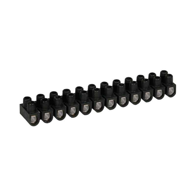 BARRETTES DE 12 DOMINOS NOIR ASSO  (BOX DE 3)