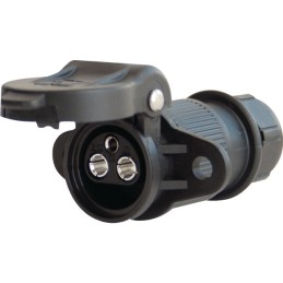 PRISE FEMELLE 3 PLOTS (ROND FEMELLE) 32A JAEGER BLISTER