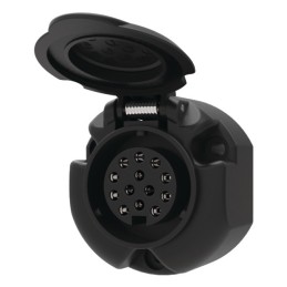 PRISE SOCLE FEMELLE 13 PLOTS PLASTIQUE