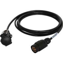 RALLONGE STANDARD 5M 7 FILS PRISE PLASTIQUE MALE MALE BLISTER