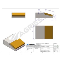 MISE A SOUDER CONTRESEP30X40X12 CARBURE