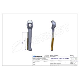 DENT HERSE ADAPTABLE LELY 116990112 (N) 3 PLA AQ. CARB D