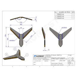 SABOT ADAPTABLE ACTISOL 19300011 360X400X15 C CARB