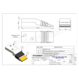 POINTE DE DECOMPACTEUR ADAPT KUHN 520.476.00 CARB
